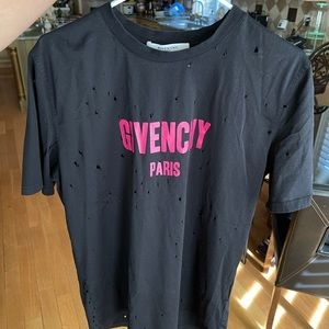 Givenchy Distressed Tee